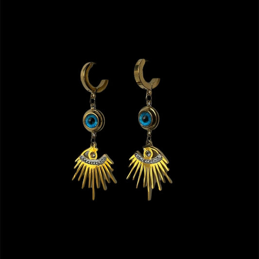 Blue Eye Earrings